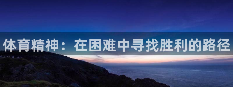 MK体育官网下载招商电话是多少：体育精神：在困难中寻找胜利的